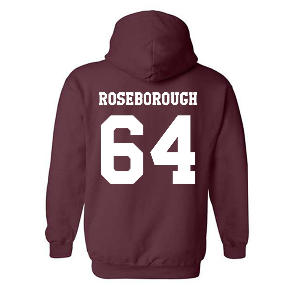 Texas A&M - NCAA Football : Samuel Roseborough - Classic Shersey Hooded Sweatshirt-1