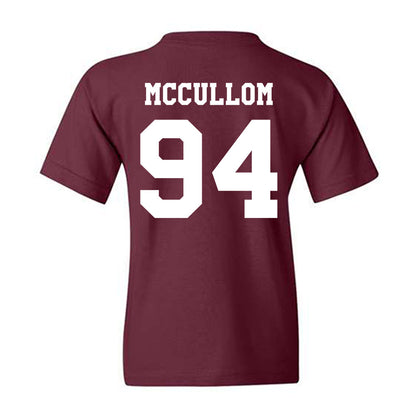Texas A&M - NCAA Football : Angelo McCullom - Classic Shersey Youth T-Shirt-1