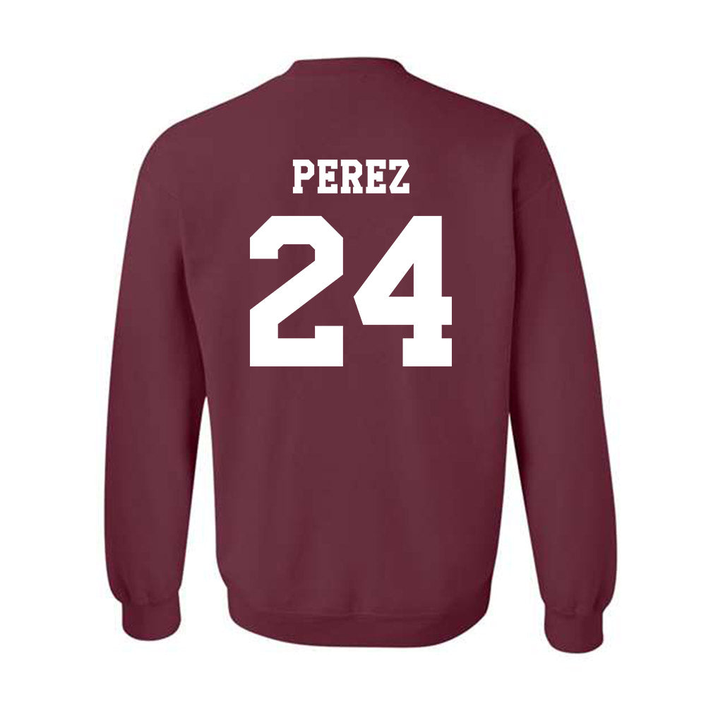 Texas A&M - NCAA Softball : Mya Perez - Classic Shersey Crewneck Sweatshirt-1