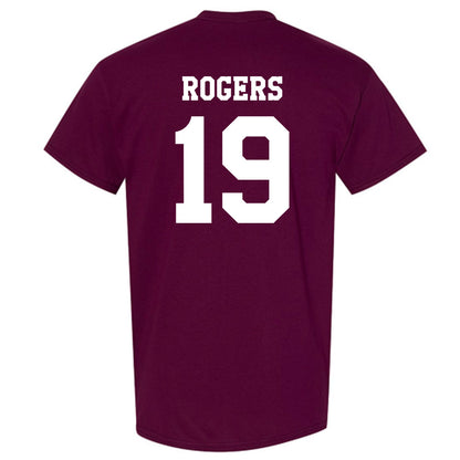 Texas A&M - NCAA Football : Bravion Rogers - Classic Shersey T-Shirt-1
