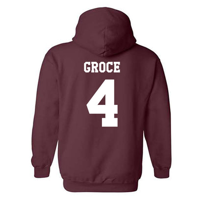 Texas A&M - NCAA Softball : Annsley Groce - Classic Shersey Hooded Sweatshirt-1
