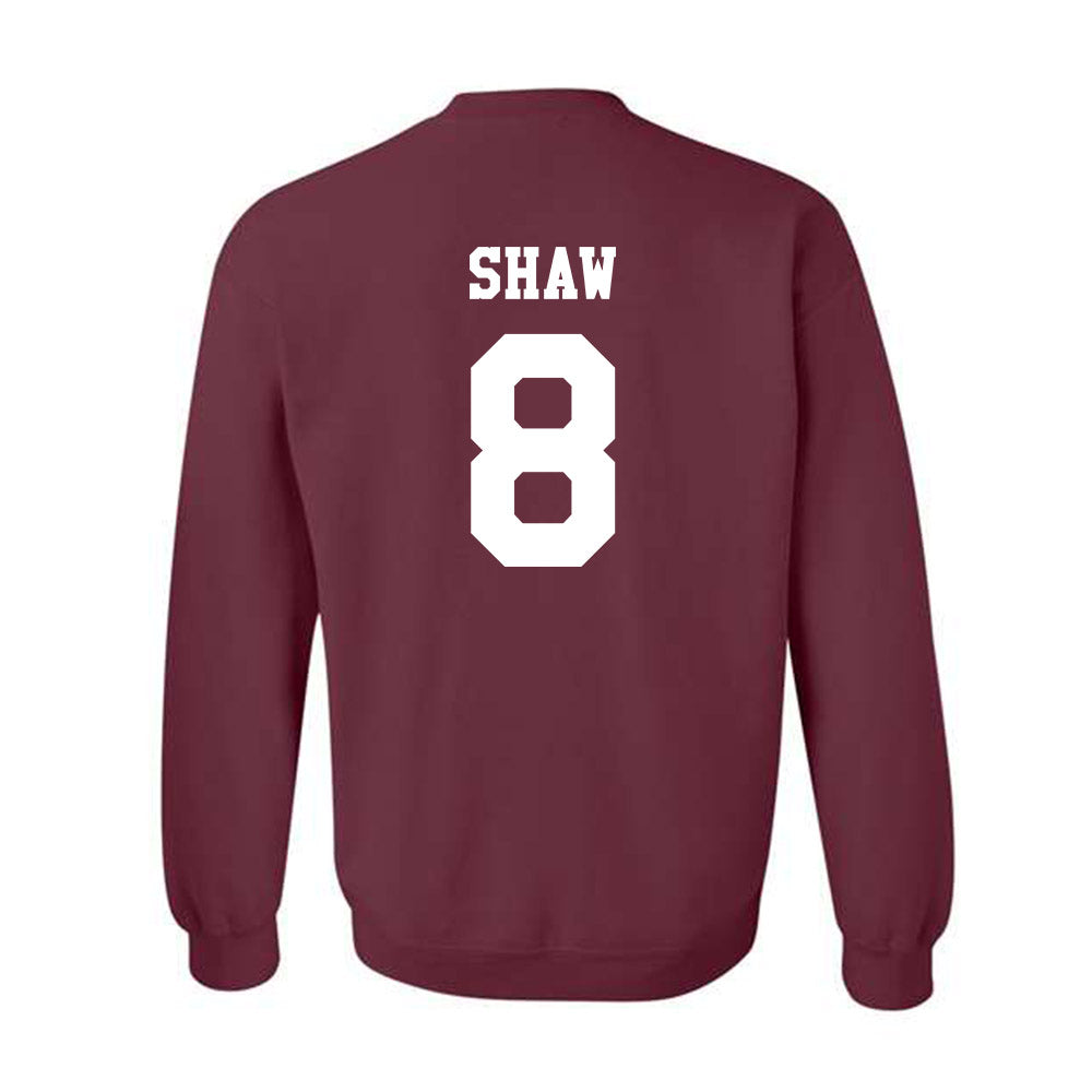 Texas A&M - NCAA Football : Jordan Shaw - Classic Shersey Crewneck Sweatshirt-1