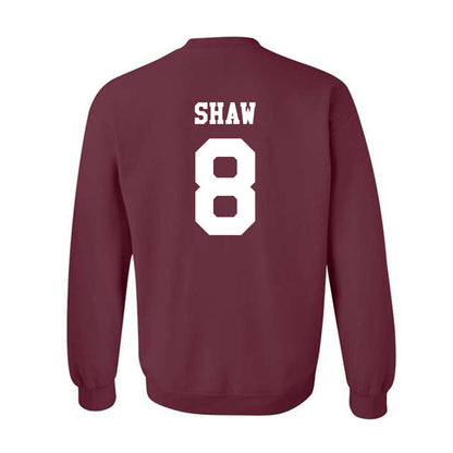 Texas A&M - NCAA Football : Jordan Shaw - Classic Shersey Crewneck Sweatshirt-1
