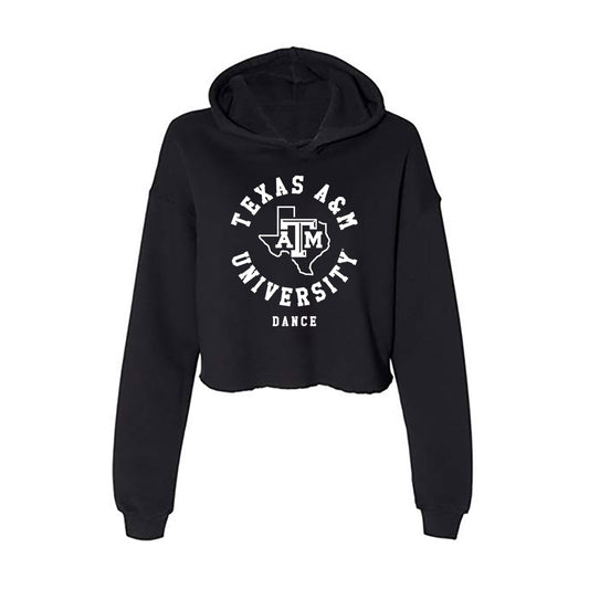 Texas A&M - Dance Team : Alisa Semenova - Classic Shersey Women's Crop Fleece Hooded Sweatshirt-0
