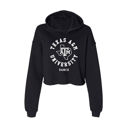 Texas A&M - Dance Team : Grace Gerwig - Classic Shersey Women's Crop Fleece Hooded Sweatshirt-0