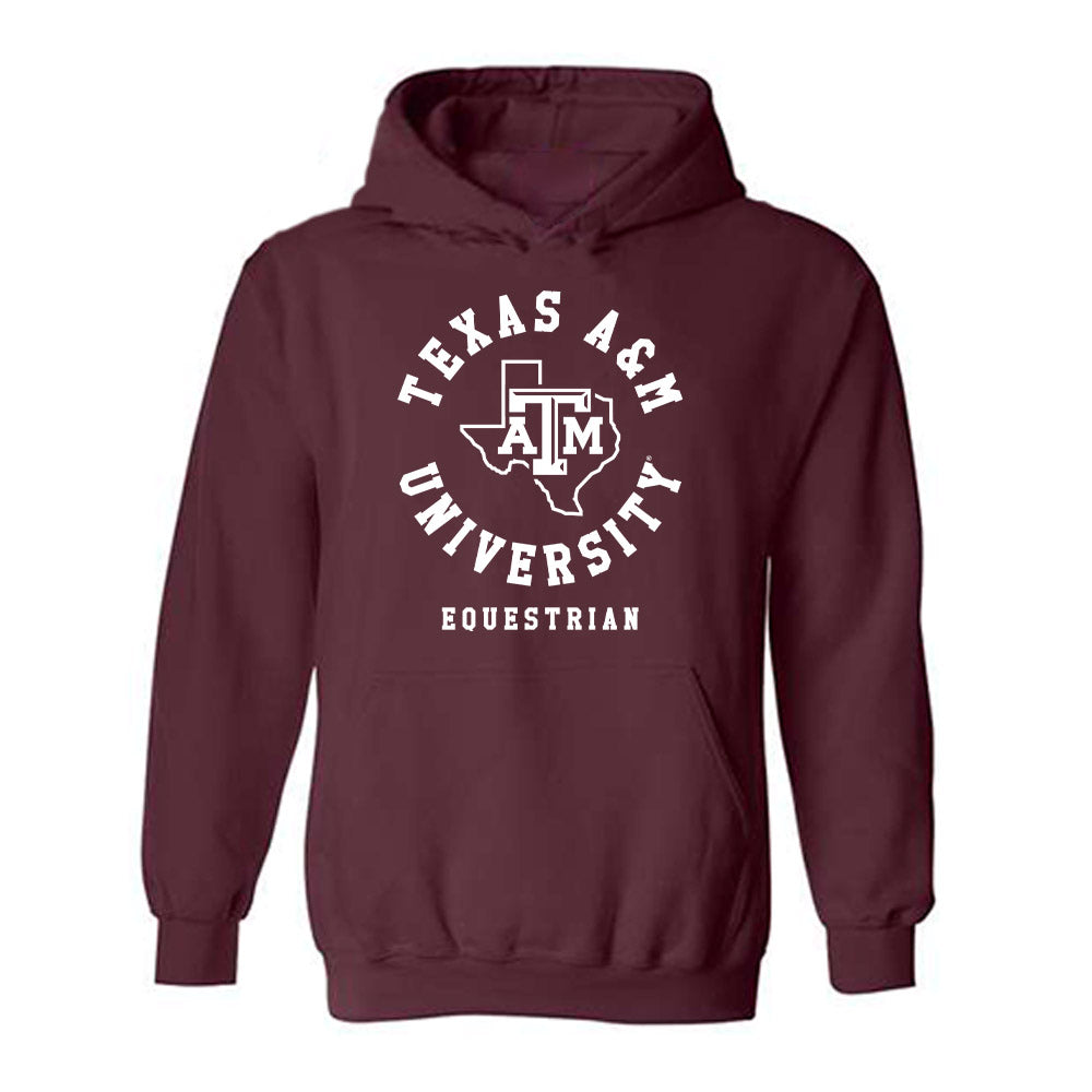 Texas A&M - NCAA Equestrian : Grace Shipman - Classic Shersey Hooded Sweatshirt-0
