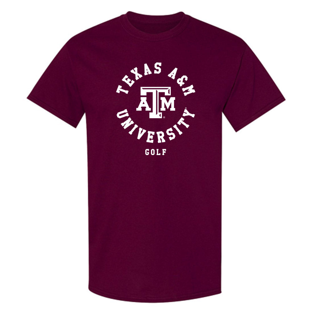 Texas A&M - NCAA Men's Golf : Landon Ashcraft - Classic Shersey T-Shirt-0