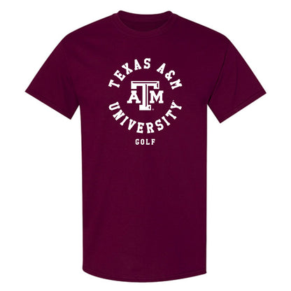 Texas A&M - NCAA Men's Golf : Landon Ashcraft - Classic Shersey T-Shirt-0