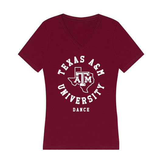 Texas A&M - Dance Team : Ayla McNiel - Classic Shersey Women's V-Neck T-Shirt-0