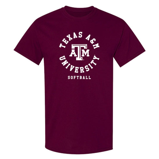 Texas A&M - NCAA Softball : Aubrey Moore - Classic Shersey T-Shirt-0