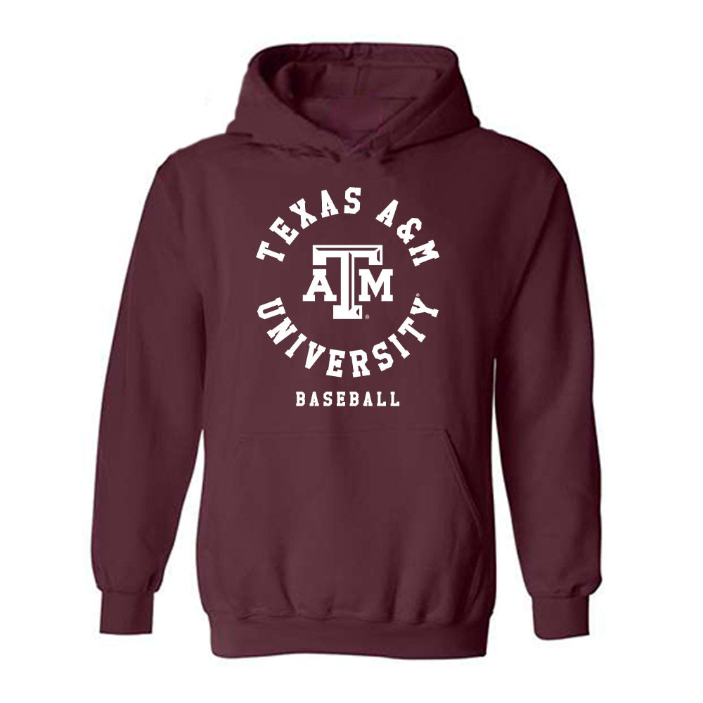 Texas A&M - NCAA Baseball : Blake Labuda - Classic Shersey Hooded Sweatshirt-0