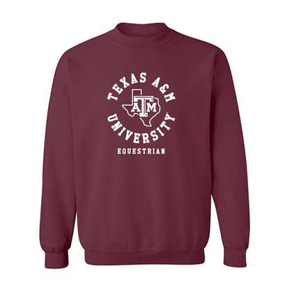 Texas A&M - NCAA Equestrian : McKayla Brombach - Classic Shersey Crewneck Sweatshirt-0