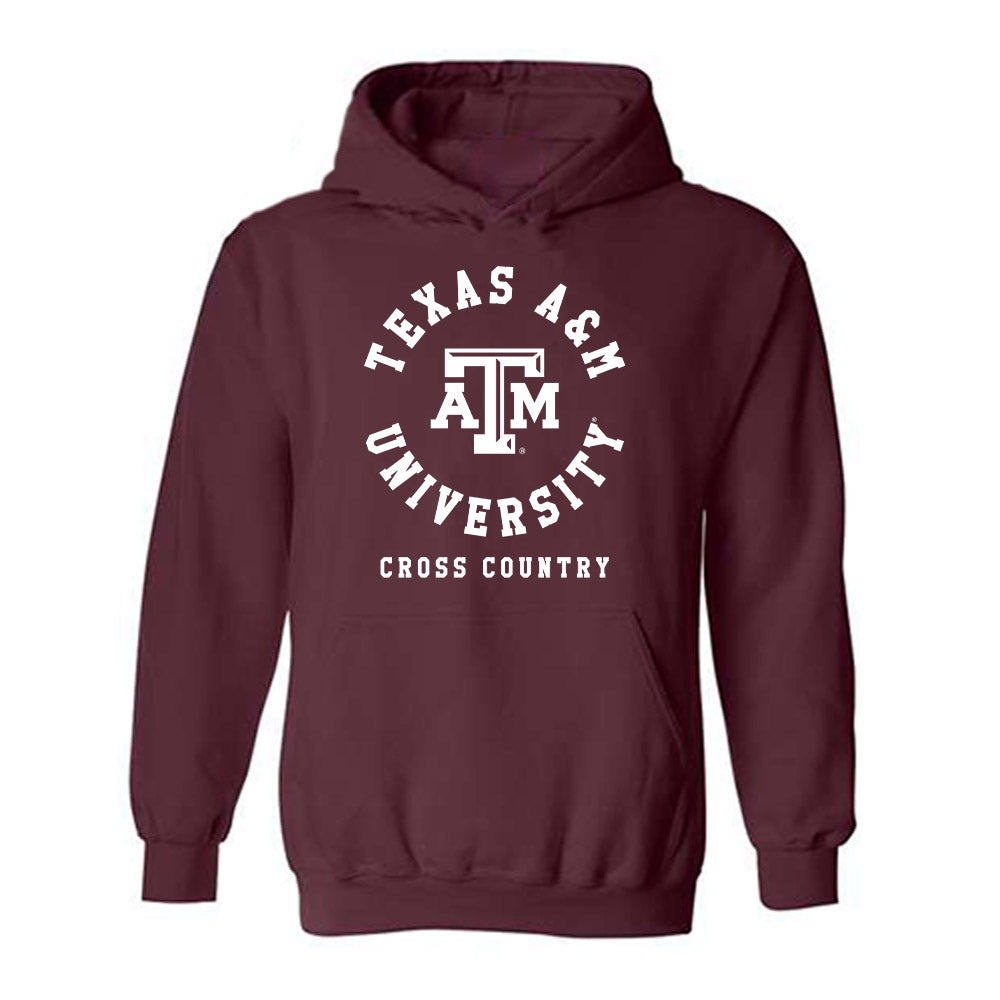 Texas A&M - NCAA Women's Cross Country : Ava Cole - Classic Shersey Hooded Sweatshirt-0
