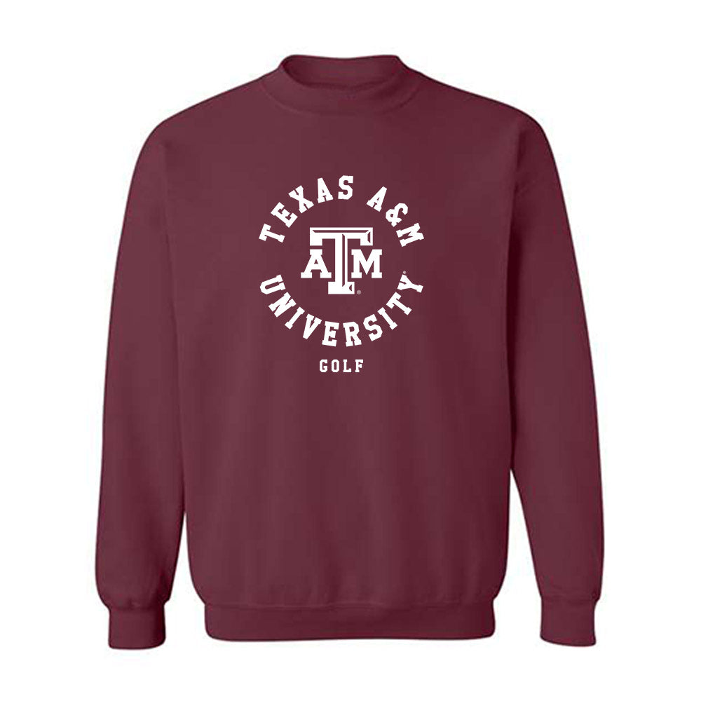 Texas A&M - NCAA Men's Golf : Landon Ashcraft - Classic Shersey Crewneck Sweatshirt-0