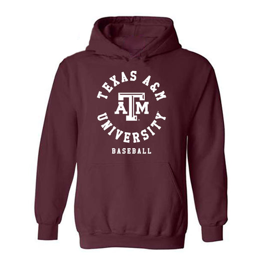 Texas A&M - NCAA Baseball : Boston Kellner - Classic Shersey Hooded Sweatshirt-0