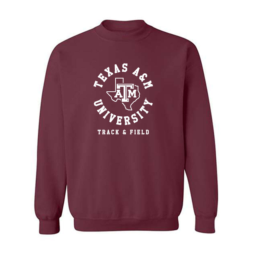 Texas A&M - NCAA Men's Track & Field : Peter Eliakile Narumbe - Classic Shersey Crewneck Sweatshirt-0