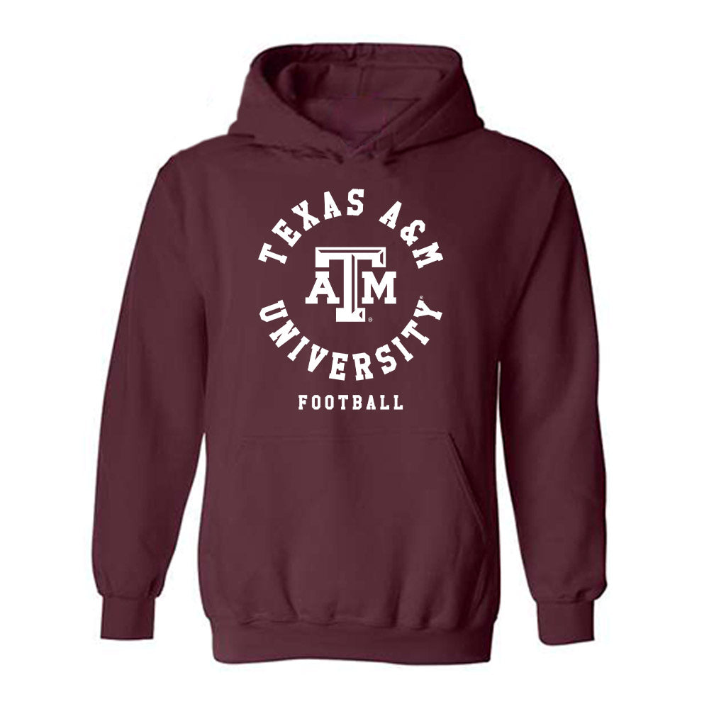 Texas A&M - NCAA Football : Angelo McCullom - Classic Shersey Hooded Sweatshirt-0