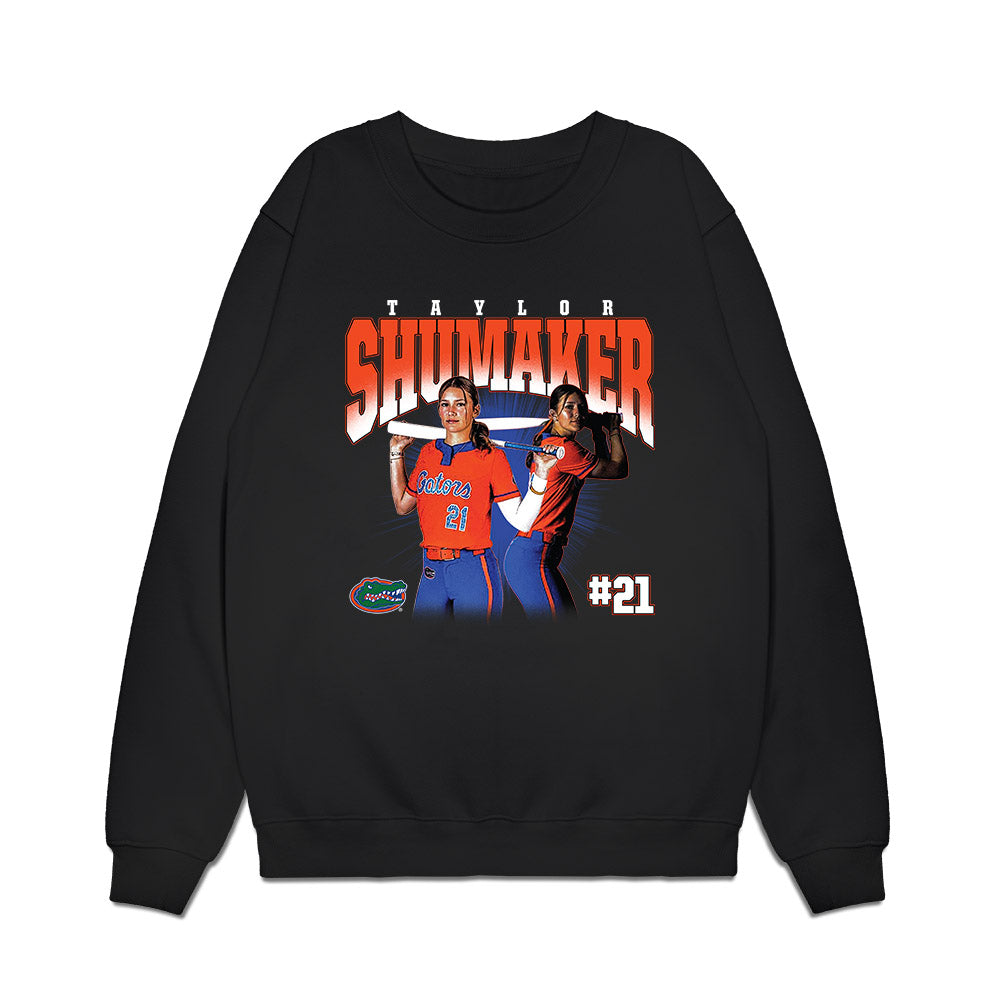 Florida - NCAA Softball : Taylor Shumaker - Collage Premium Crewneck Sweatshirt-0