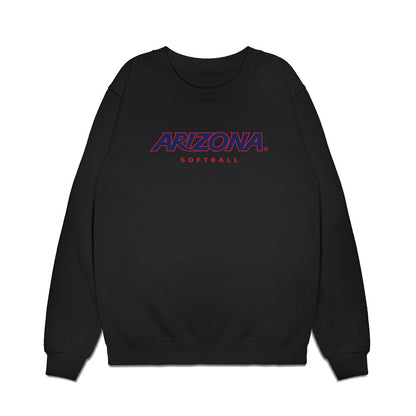 Arizona - NCAA Softball : - Team Collage Premium Crewneck Sweatshirt-0