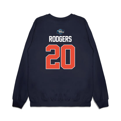 Illinois - NCAA Men's Basketball : Ty Rodgers - NCAA® March Madness® 2025 Sweet 16 Shersey Premium Crewneck Sweatshirt-1