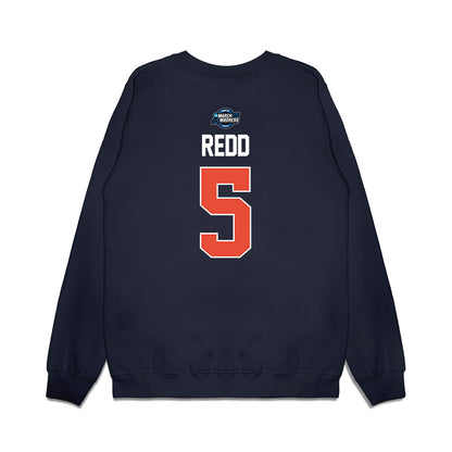 Illinois - NCAA Men's Basketball : AJ Redd - NCAA® March Madness® 2025 Sweet 16 Shersey Premium Crewneck Sweatshirt-1