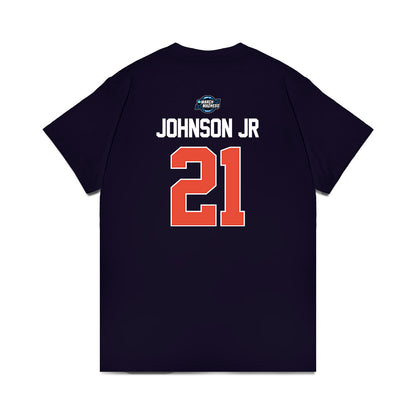 Illinois - NCAA Men's Basketball : Morez Johnson Jr - NCAA® March Madness® 2025 Sweet 16 Shersey Premium T-Shirt-1