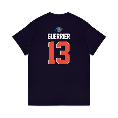 Illinois - NCAA Men's Basketball : Quincy Guerrier - NCAA® March Madness® 2025 Sweet 16 Shersey Premium T-Shirt-1