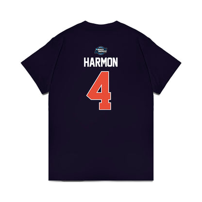 Illinois - NCAA Men's Basketball : Justin Harmon - NCAA® March Madness® 2025 Sweet 16 Shersey Premium T-Shirt-1