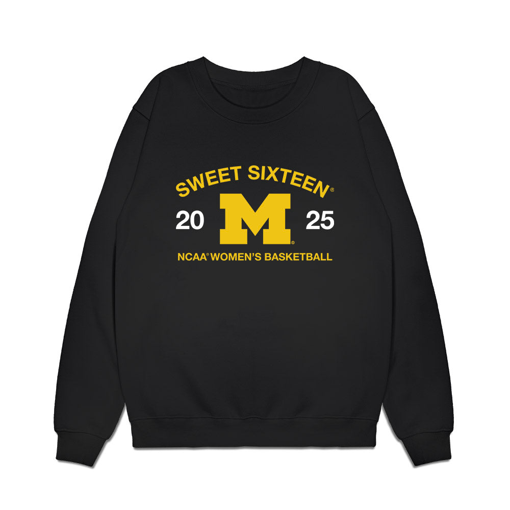 Michigan - NCAA Women's Basketball : - Roster Premium Crewneck Sweatshirt-0