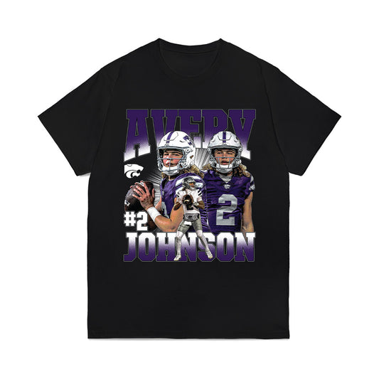 Kansas State - NCAA Football : Avery Johnson - Collage Comfort Colors T-Shirt-0