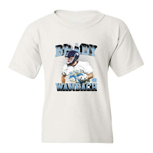UNC - NCAA Men's Lacrosse : Brady Wambach - Collage Youth T-Shirt-0