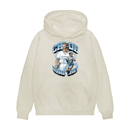 UNC - NCAA Women's Lacrosse : Chloe Humphrey - Collage Premium Hooded Sweatshirt-0