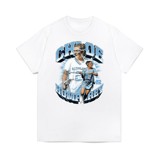 UNC - NCAA Women's Lacrosse : Chloe Humphrey - Collage Premium T-Shirt-0
