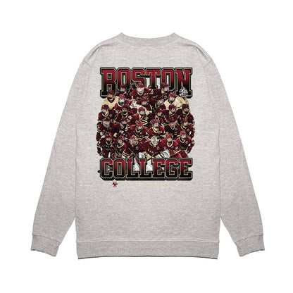 Boston College - NCAA Men's Ice Hockey : - Premium Crewneck Sweatshirt-1