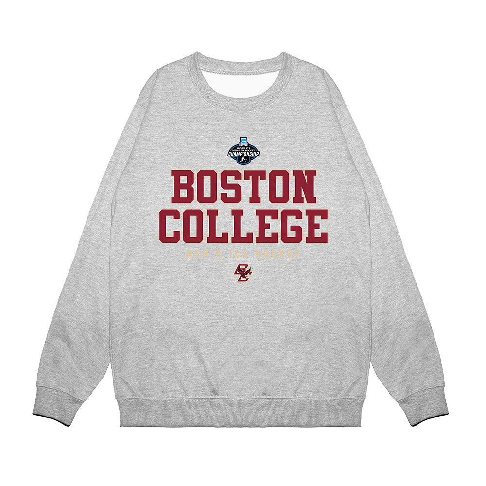 Boston College - NCAA Men's Ice Hockey : - Premium Crewneck Sweatshirt-0