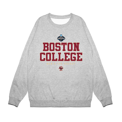 Boston College - NCAA Men's Ice Hockey : - Premium Crewneck Sweatshirt-0