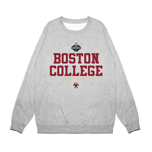 Boston College - NCAA Men's Ice Hockey : - Premium Crewneck Sweatshirt-0