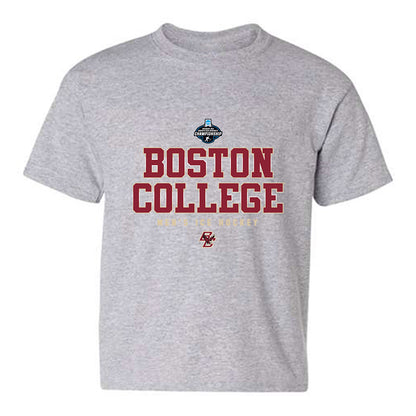 Boston College - NCAA Men's Ice Hockey : - Collage Youth T-Shirt-0