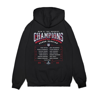 UConn - NCAA Men's Ice Hockey : - Premium Hooded Sweatshirt-1