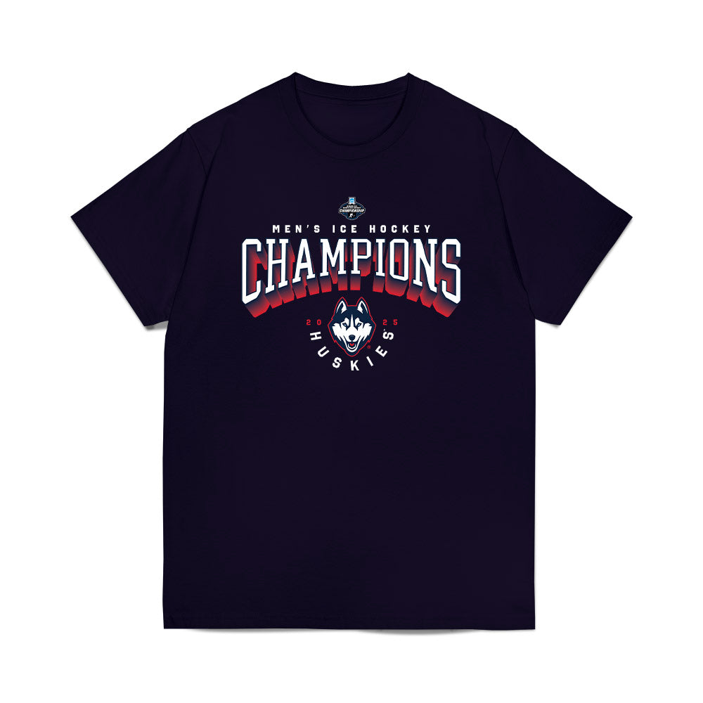 UConn - NCAA Men's Ice Hockey : - Premium T-Shirt-0