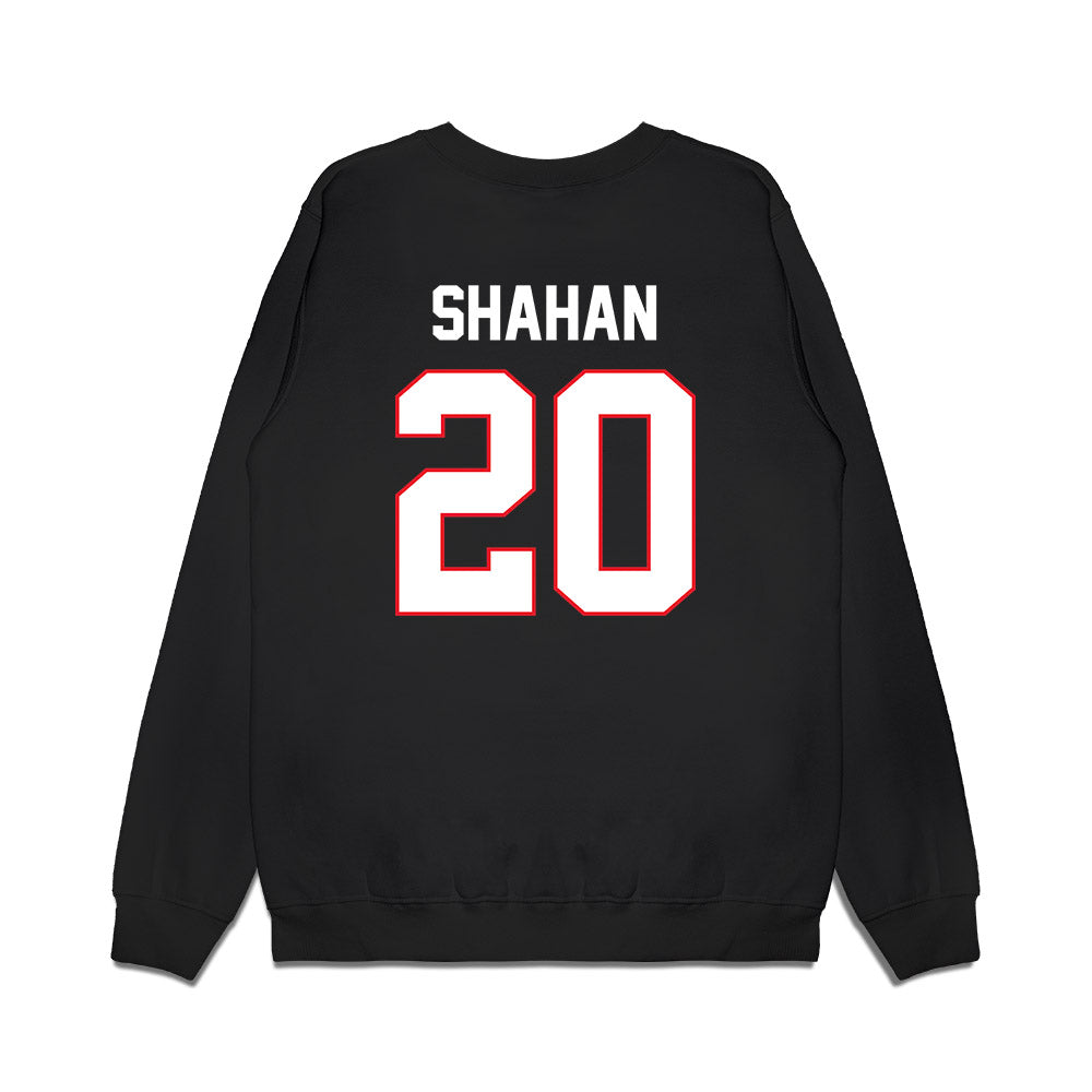 UConn - NCAA Men's Ice Hockey : Kaden Shahan - Championship Classic Shersey Premium Crewneck Sweatshirt-1