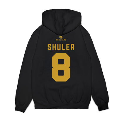 Notre Dame - NCAA Football : Adon Shuler - Classic Shersey Premium Hooded Sweatshirt-1