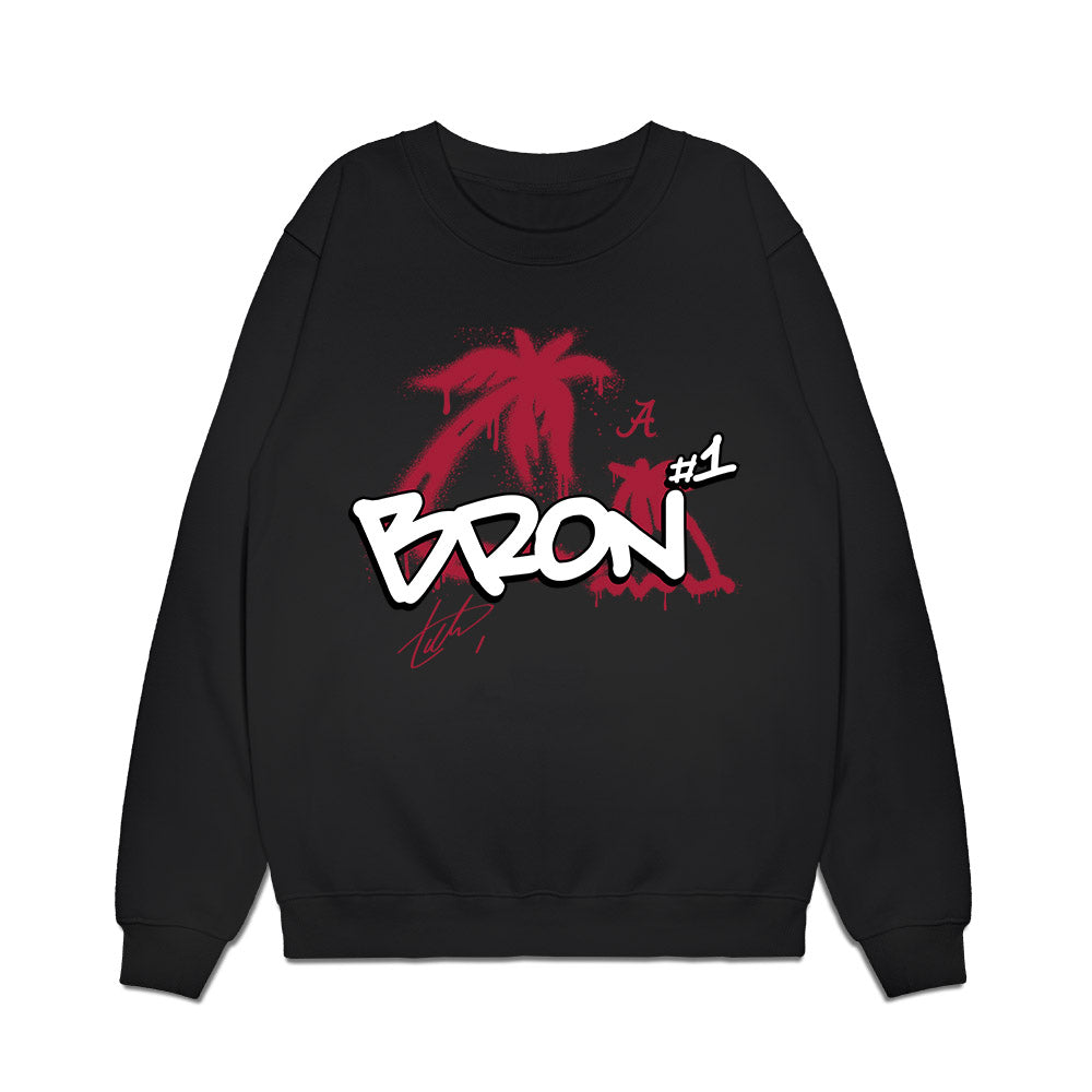 Alabama - NCAA Baseball : Justin Lebron - Premium Crewneck Sweatshirt-0