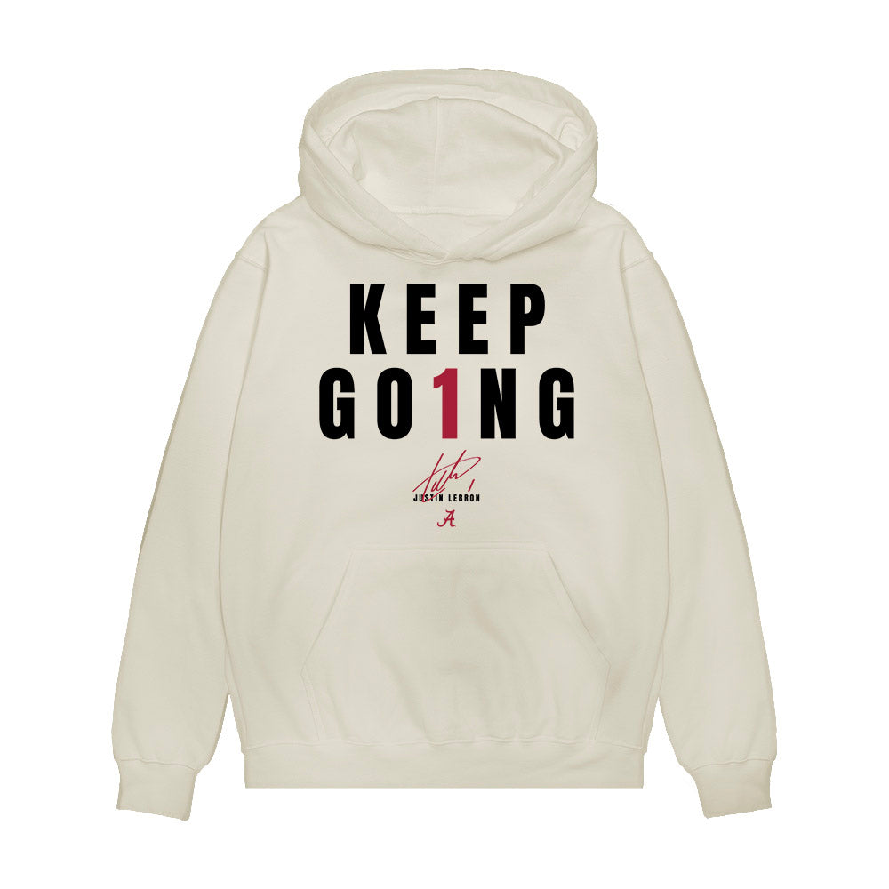 Alabama - NCAA Baseball : Justin Lebron - Premium Hooded Sweatshirt-0