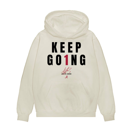 Alabama - NCAA Baseball : Justin Lebron - Premium Hooded Sweatshirt-0