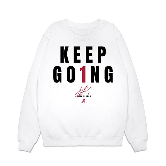 Alabama - NCAA Baseball : Justin Lebron - Premium Crewneck Sweatshirt-0