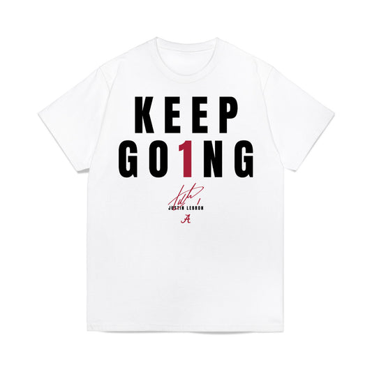 Alabama - NCAA Baseball : Justin Lebron - Premium T-Shirt-0