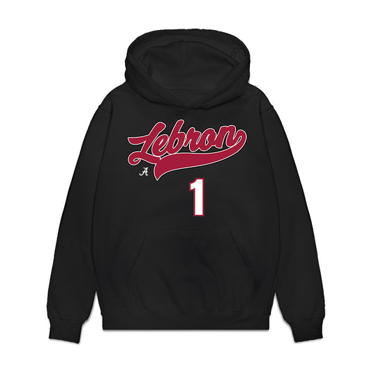 Alabama - NCAA Baseball : Justin Lebron - Premium Hooded Sweatshirt-0