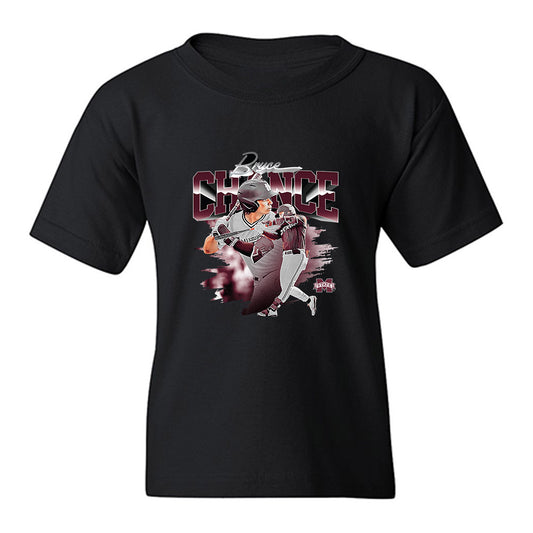 Mississippi State - NCAA Baseball : Bryce Chance - Collage Youth T-Shirt-0