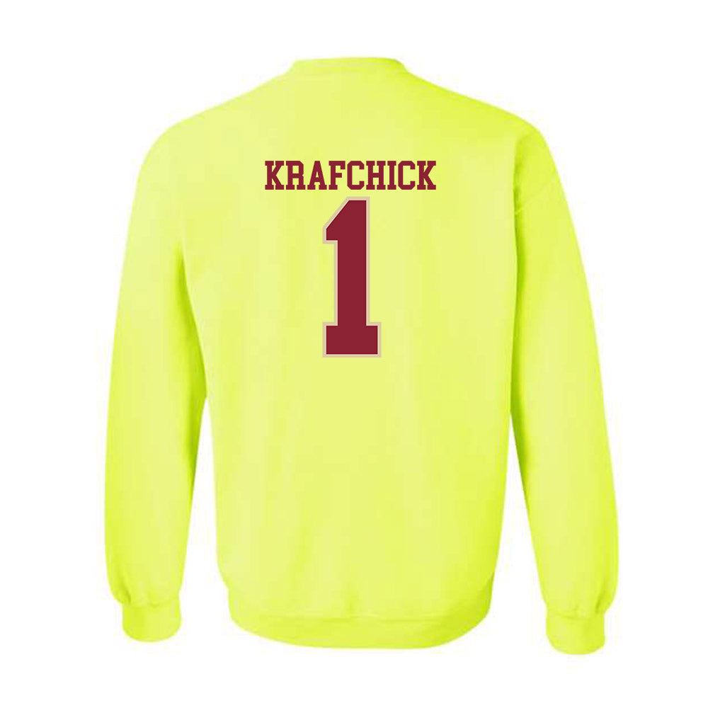 Boston College - NCAA Women's Lacrosse : Jordyn Krafchick - Classic Shersey Crewneck Sweatshirt-1